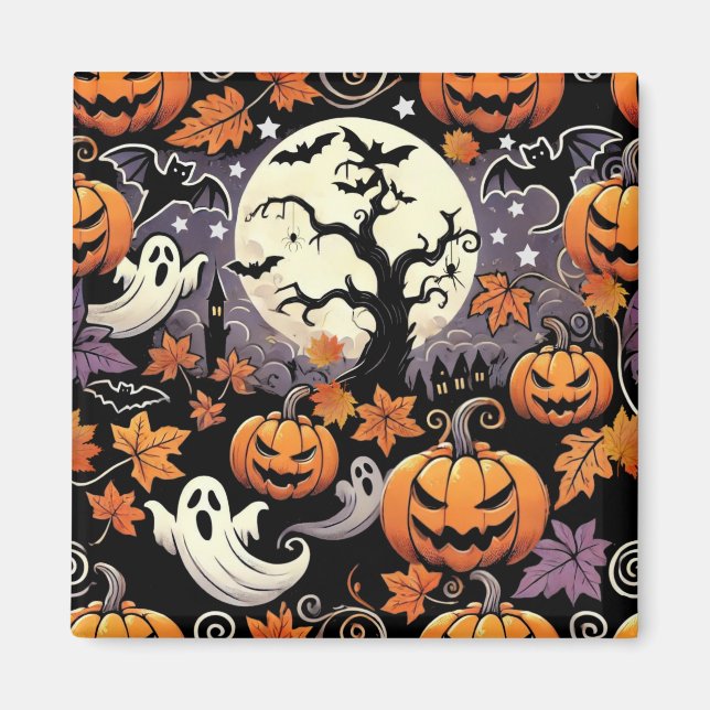 Halloween/Fall/Höst Magnet (Framsidan)