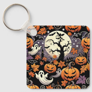 Halloween/Fall/Höst Nyckelring