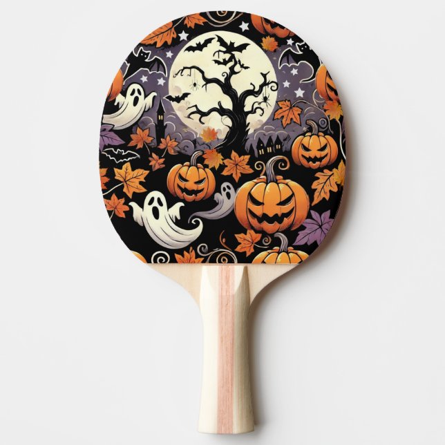 Halloween/Fall/Höst Pingisracket (Framsidan)