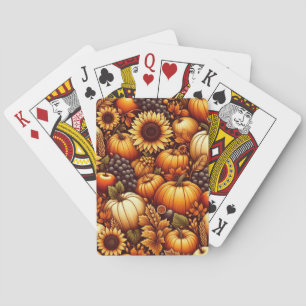Halloween/Fall/Höst/pumpa Casinokort