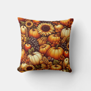 Halloween/Fall/Höst/pumpa Kudde