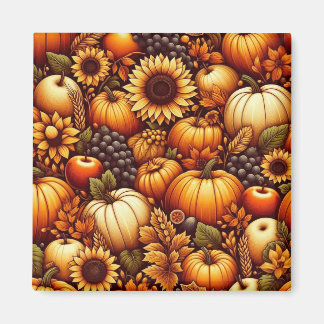 Halloween/Fall/Höst/pumpa Magnet
