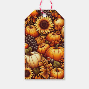 Halloween/Fall/Höst/pumpa Presentetikett