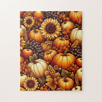 Halloween/Fall/Höst/pumpa Pussel