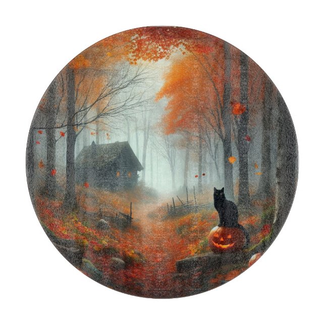 Halloween/Fall/Höst/pumpkin/katt (Framsidan)