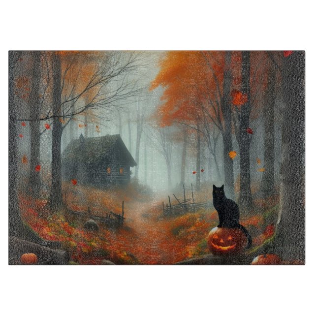 Halloween/Fall/Höst/pumpkin/katt (Framsidan)