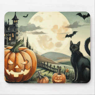 Halloween/Fall/Höst/pumpkin/katt Musmatta