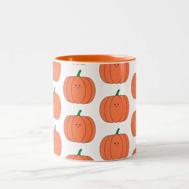 Halloween/Fall Pumpkin Mugg (Center)