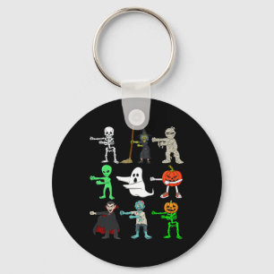 Halloween-fall som en Chef-monster Boys Girls Ki Nyckelring