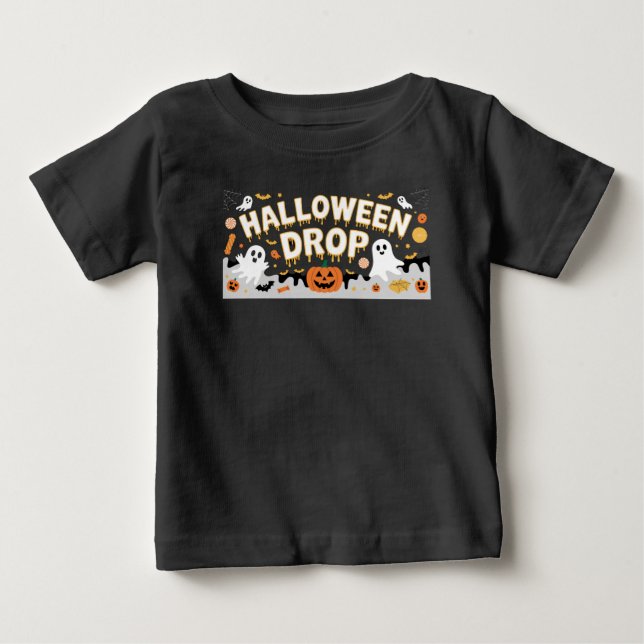 Halloween-fall T Shirt (Framsida)