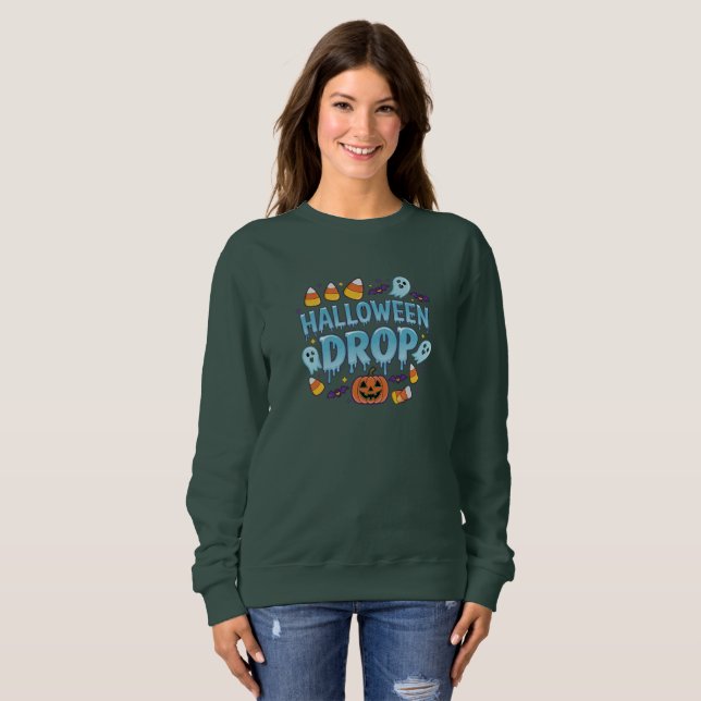 Halloween-fall T Shirt (Hel framsida)