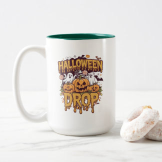 Halloween-fall Två-Tonad Mugg