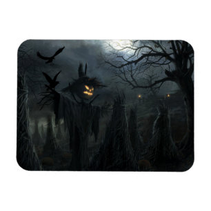 Halloween Fält of Death Magnet