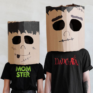 Halloween Familj Matchande Pappa Dadcula Dracula T Shirt