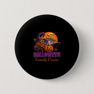 Halloween familjekryssning Matchande familjekryssn Knapp