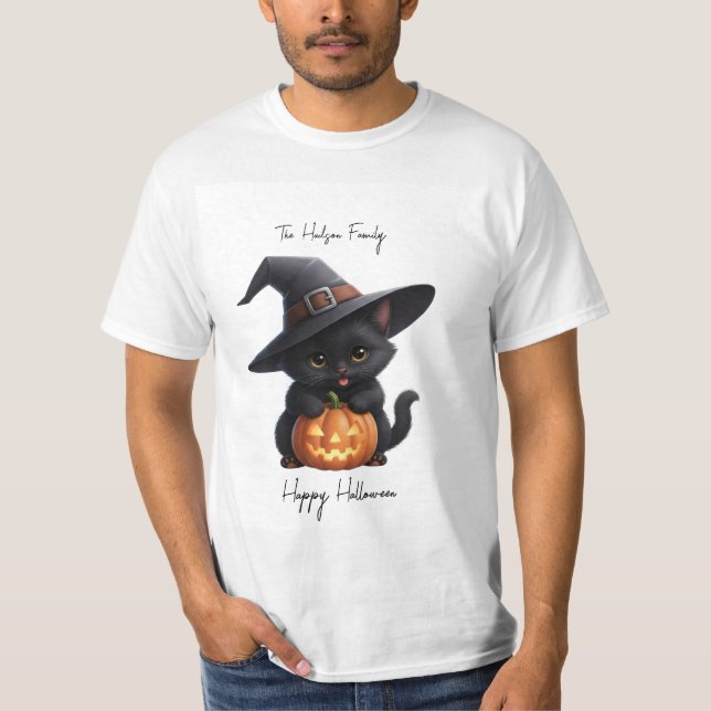 Halloween Family Old T-shirt (Framsida)