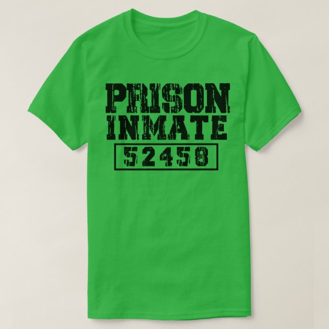 Halloween-fängelset Manar Women Kostym Lazy Costum T Shirt (Design framsida)