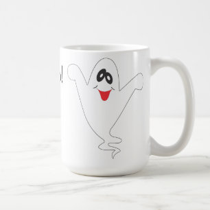 Halloween Fånig Ghost Kaffemugg