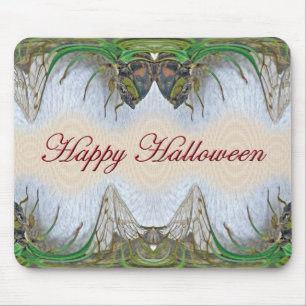 Halloween Fantasmagorical Cicada Items Mousepad Musmatta