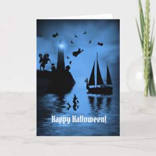 Halloween Fantasy Witches Sjöjungfru Ocean Kort