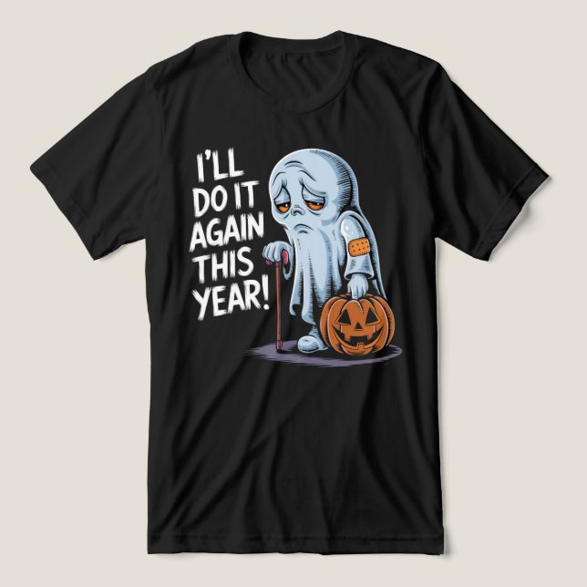 halloween fantom t shirt (Design Framsida)