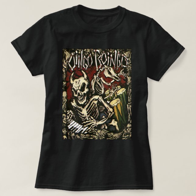 Halloween Farewell - Oingo Boingo   T Shirt (Design framsida)