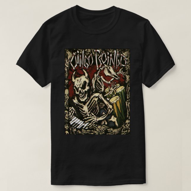 Halloween Farewell - Oingo Boingo   T Shirt (Design framsida)
