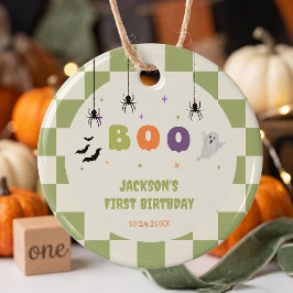 Halloween Färgglada Födelsedagspresent Taggar Gåvor Etiketter