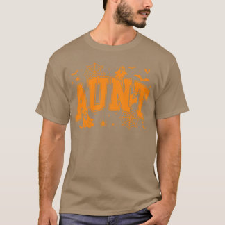 Halloween Faster Läskig Present Med Spöken Pumpor T Shirt