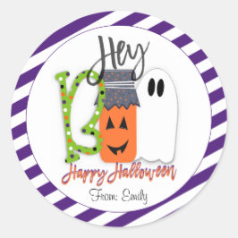 Halloween-favorittaggar | Kids Halloween Stickers Runt Klistermärke