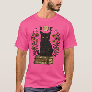 Halloween FDT Fantasy Dystopian Thriller Cat T Shirt