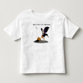 Halloween-fe T-shirt för småbarn