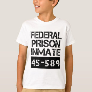 Halloween Federal Fison Infängelsemåne Costume T Shirt