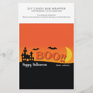 Halloween fest 1,55 oz Candy Pub Wrapper