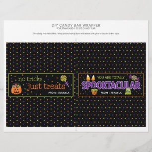 Halloween fest 1,55 oz Candy Pub Wrapper