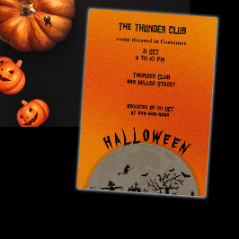 Halloween fest Anpassa Inbjudningar