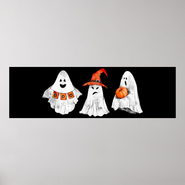 Halloween fest-banderoll, Halloween fest-hemdekan Poster (Framsidan)