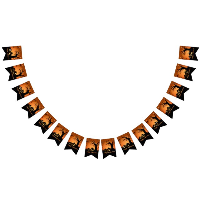 Halloween fest Banner Flaggor (Alla)