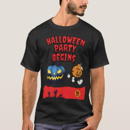 Halloween fest Begins - Roligt- och talokaninbjuda T Shirt