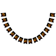 Halloween fest Bunting Banner