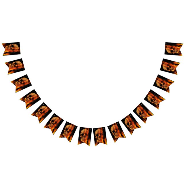 Halloween fest Bunting Banner Vimplar (Alla)