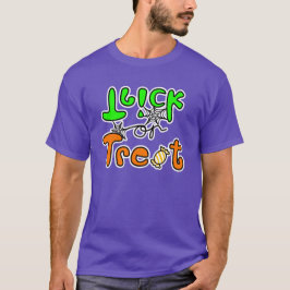 Halloween fest Bus eller godis T Shirt