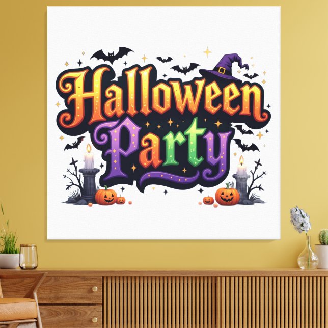 Halloween fest canvastryck (Insitu (Vardagsrum))