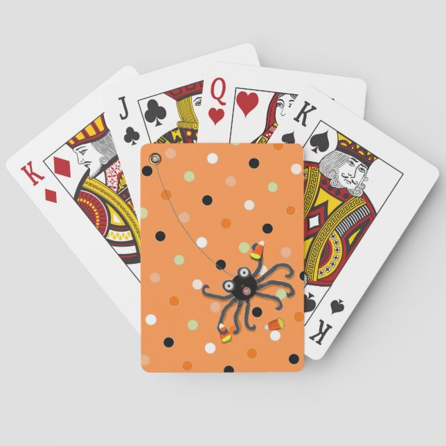 Halloween fest casinokort (Baksidan)
