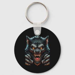 Halloween fest Costume Arg WereWolfman Nyckelring