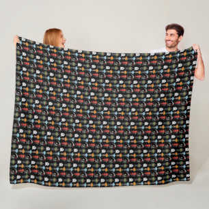 Halloween fest Fleece Blanket
