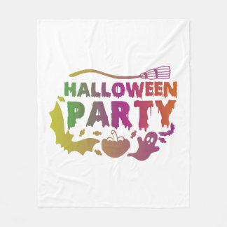 Halloween fest fleecefilt