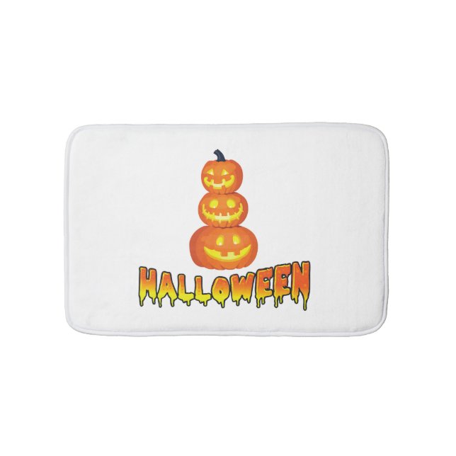 Halloween fest, Halloween Pumpkins Badrumsmatta (Framsidan)
