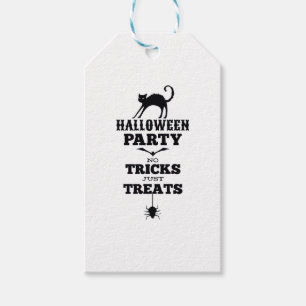 Halloween fest har inga slitsar bara rolig tröja presentetikett