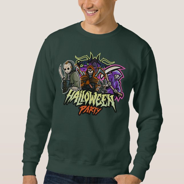 Halloween fest | Horror Halloween Sweatshirt (Framsida)